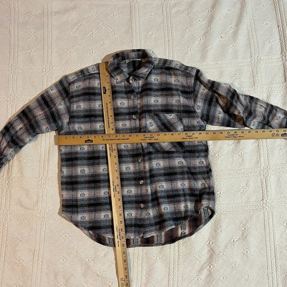 Men's Tangibles tight knit button down 90s Size L